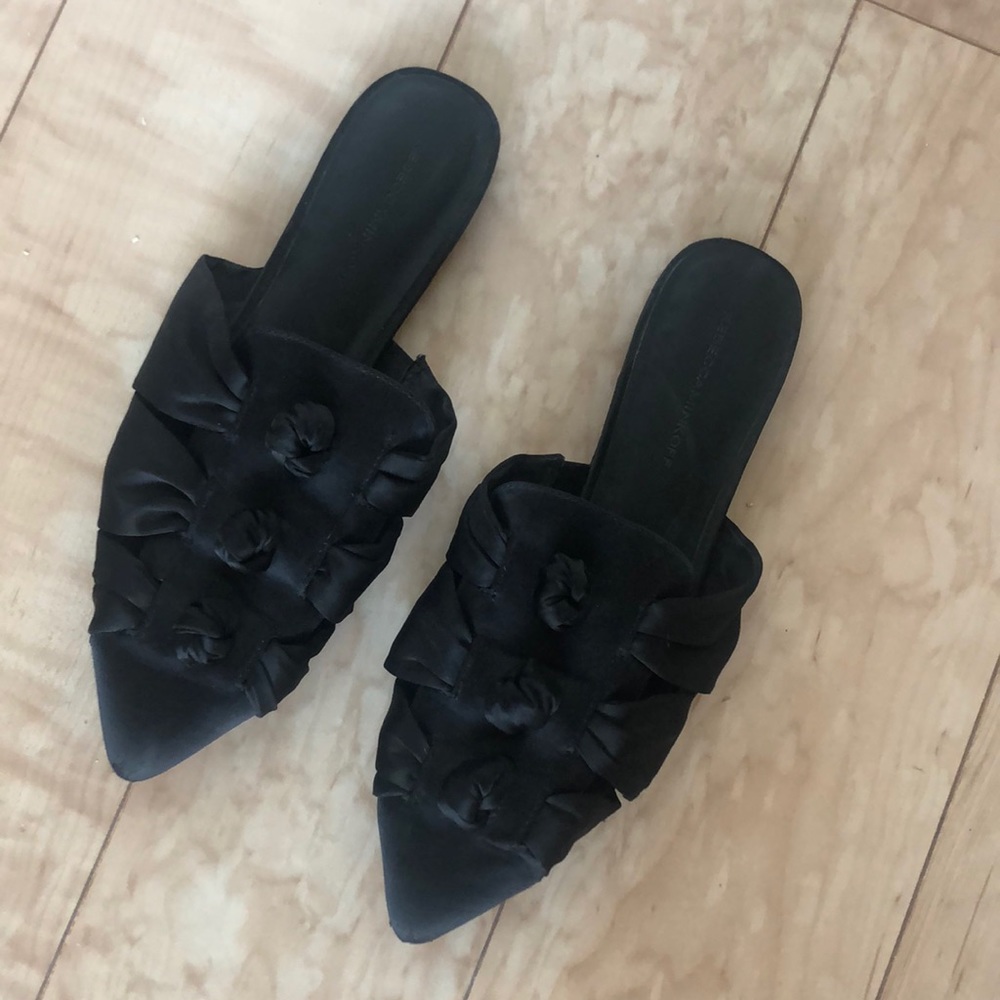 ✨HOST PICK✨ Rebecca Minkoff Satin Mules